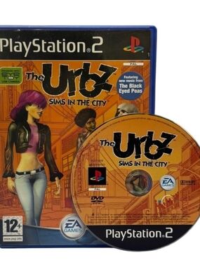 VINTAGE PS2 Urbz Sims in the City Sony PlayStation 2, 2004 GAME COMPLETE CIB